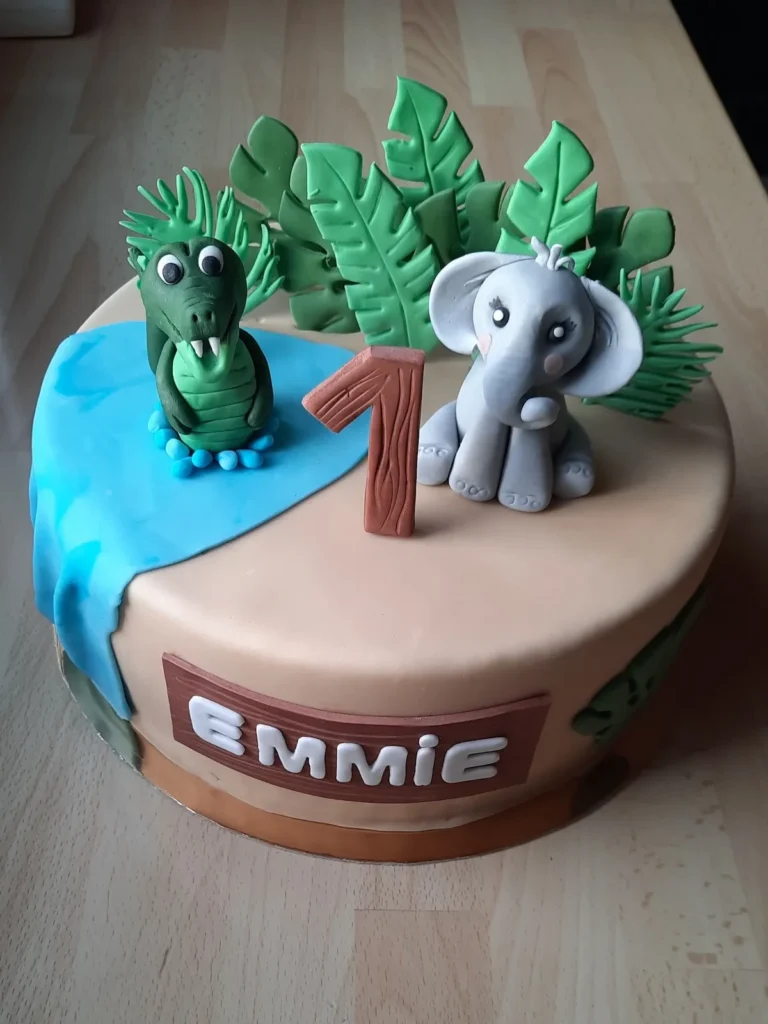 Cake design gâteau personnalisé animaux – Z Pâtisserie