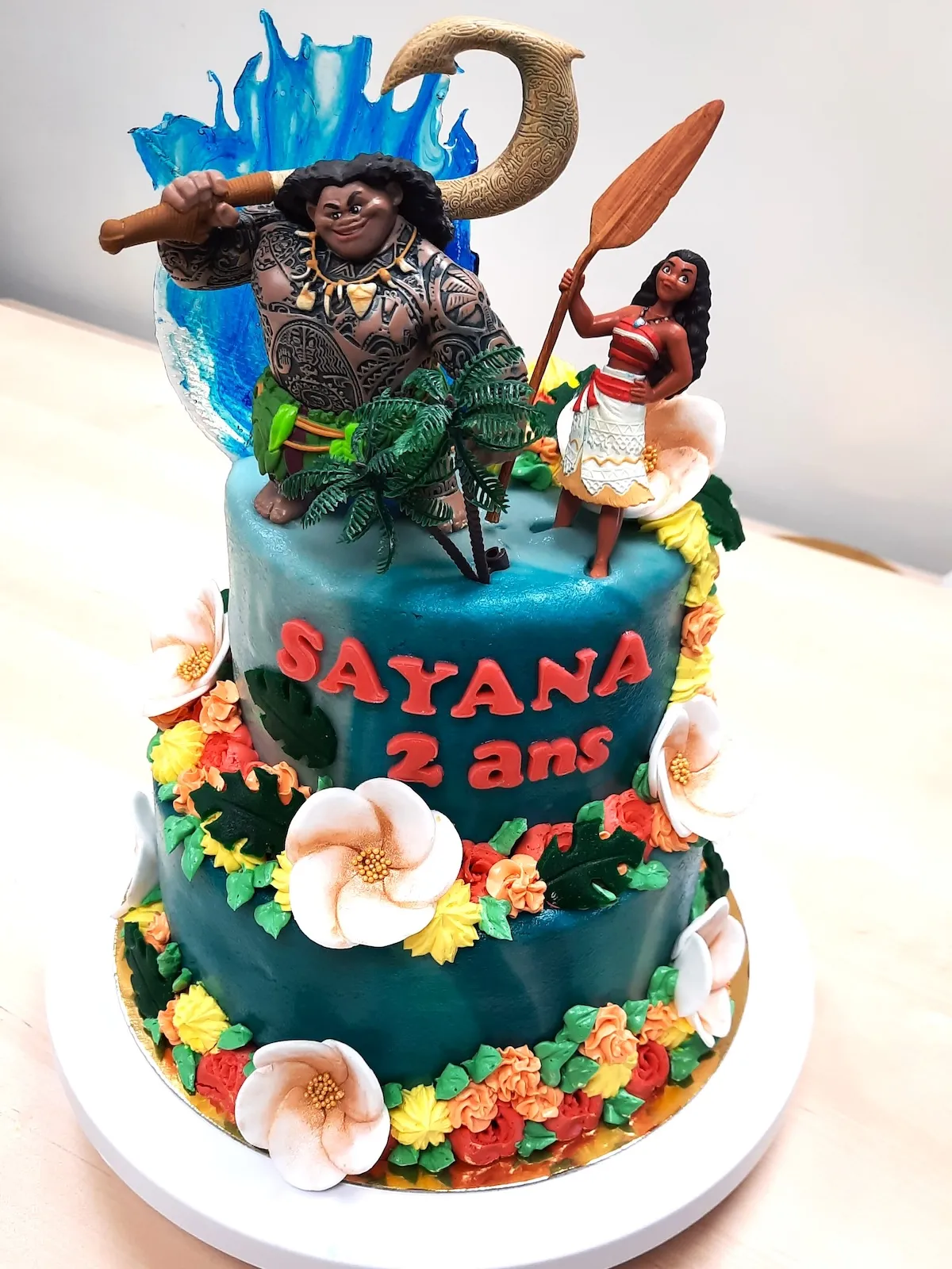 Gâteau personnalisé Vaiana