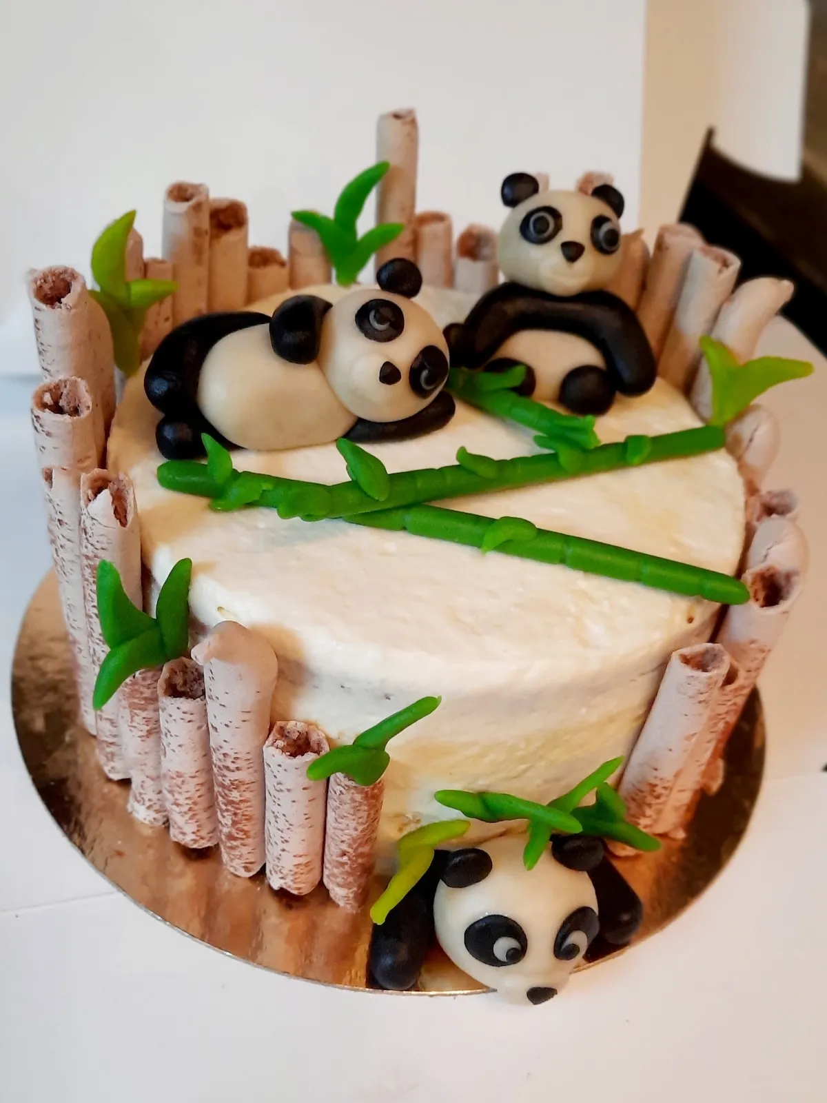 Gâteau panda