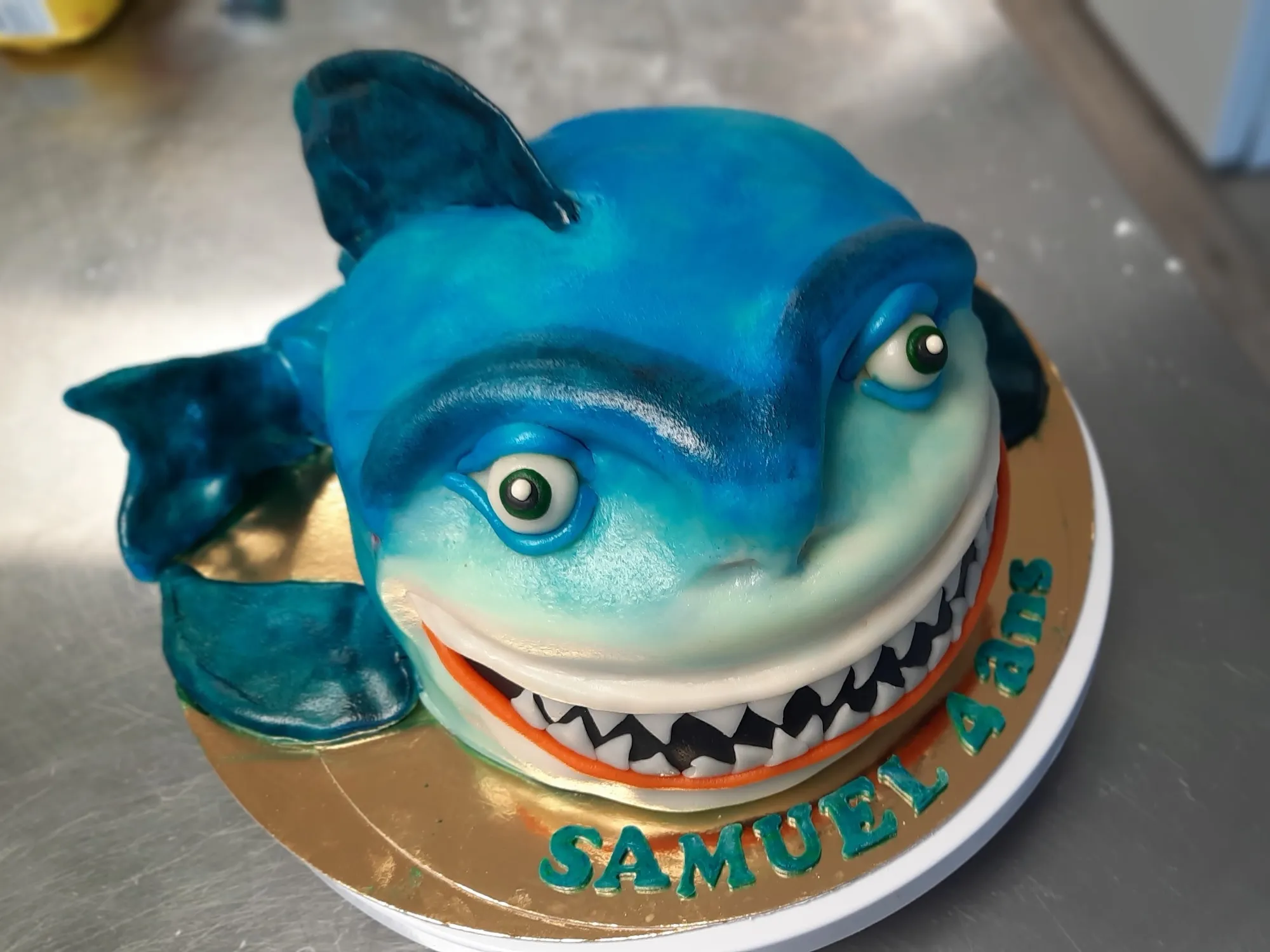 Gâteau requin