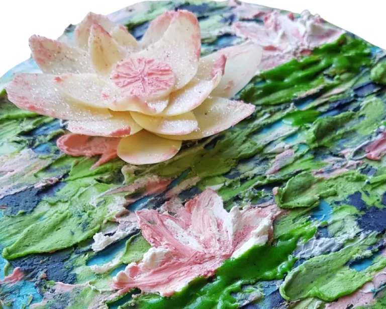 Cake design gâteau peinture – Z Pâtisserie