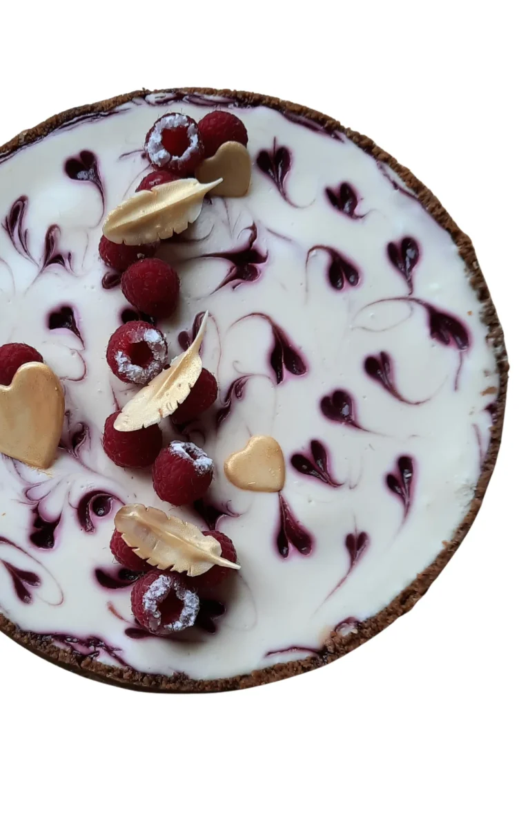 Cheesecake framboise chocolat blanc – Z Pâtisserie