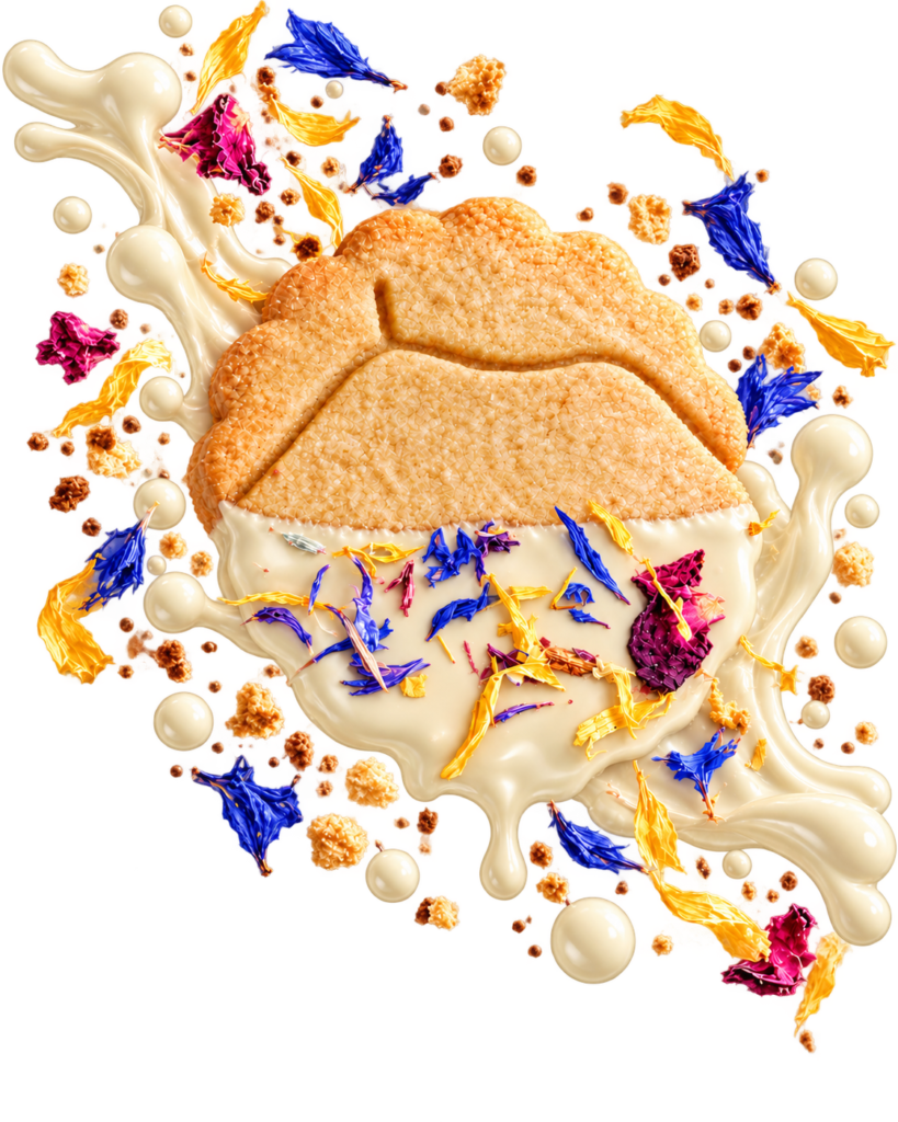 Biscuits volcaniques biscuit puy de Dôme chocolat blanc – Z Pâtisserie