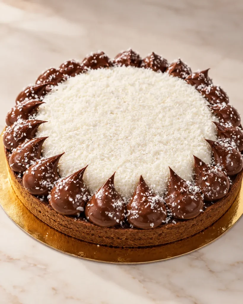 Tarte choco coco