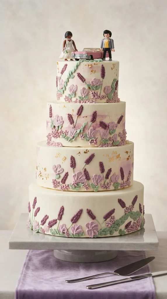 Wedding cake, gâteau de mariage Playmobil – Z Pâtisserie